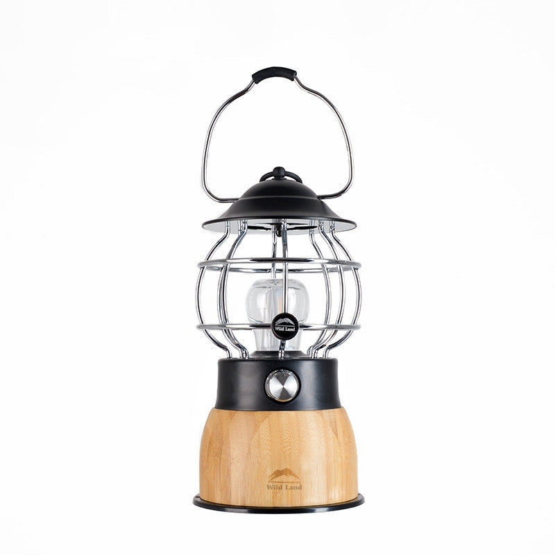 Illuminate Your Adventures with the Retro Portable Hanging Camping Tent Lantern